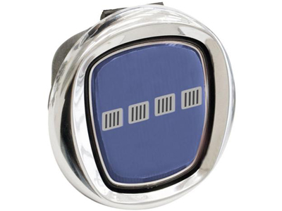 Maçaneta Caçamba Strada 05/09 (S/Chave - Cromada - Azul)