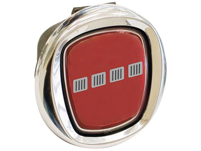 Maçaneta Caçamba Strada 09/ (S/Chave - Cromada - Vermelha)