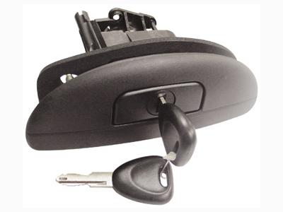 Maçaneta Tampa Traseira Scenic (C/Chave - Preta)