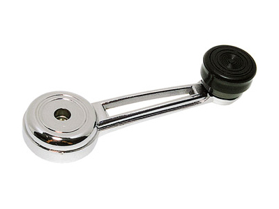 Manivela Vidro Corcel/Del Rey/Pampa/F-1000 Cromada (Metal)