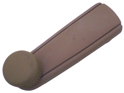 Manivela Vidro Logus/Pointer Marrom (Plástico)