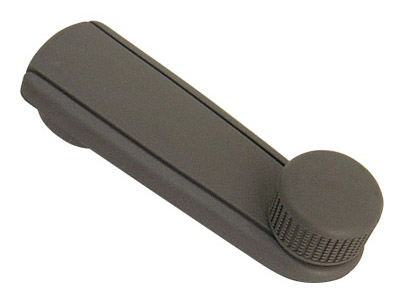 Manivela Vidro Logus/Pointer Cinza (Plástico)