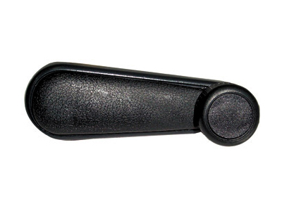 Manivela Vidro Gol 95/99 Preta (Metal)