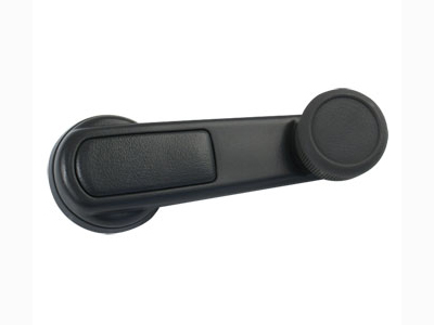 Manivela Vidro L200 96/07 Preta (Plástica)