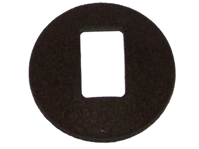 Moldura macaneta interna chevette 82 marrom