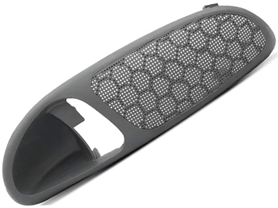 Moldura macaneta interna gol 95 04 dd cinza g2 g3