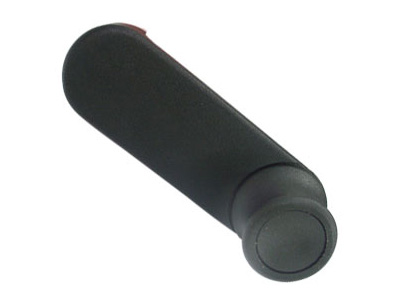 Manivela Vidro MBB 709/909 Preta (Metal)