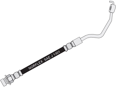 Flex freio d f 4000 96 esquerdo 640mm