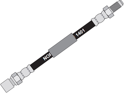 Flex Freio D Fiat 147/Panorama/Oggi/Fiorino /88 (304mm)