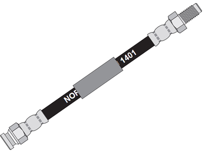 Flex Freio D Uno/Premio/Elba e Fiorino 88/ (380mm)