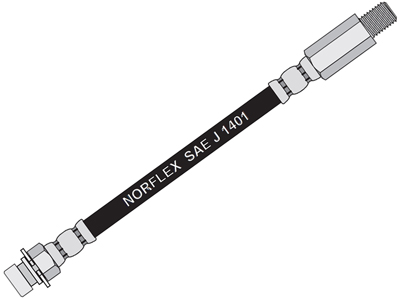 Flex Freio D F-75/Rural/Jeep/Willys /60 (408mm)