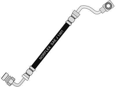 Flex Freio D F-1000 95/ Direito (480mm)