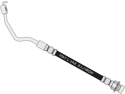 Flex Freio D F-4000 85/95 Direito (596mm)