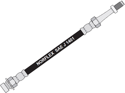 Flex freio t opala caravan 79 e c 10 14 70 460mm