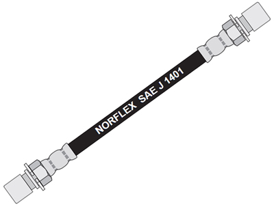 Flex Freio D Chevette 73/86 e T A/C/D-10 80/ (390mm)