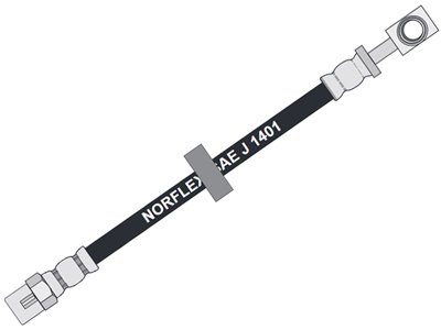 Flex Freio D Golf 00/ (470mm)