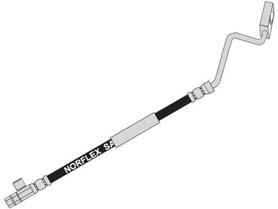 Flex Freio D F-250/350 99/ Esquerdo (S/Abs - 530mm)