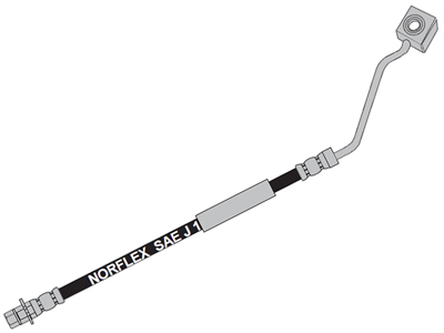 Flex Freio D F-250/350 99/ Direto (S/Abs - 530mm)