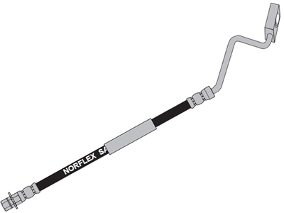 Flex Freio D F-250/350 99/ Esquerdo (C/Abs - 530mm)