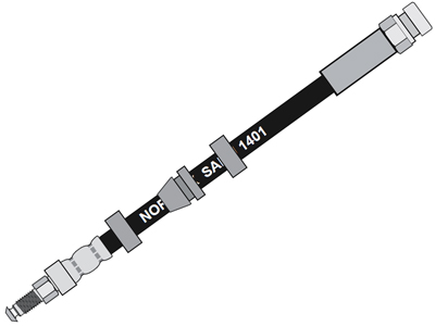 Flex Freio D Fiesta 02/ (570mm)