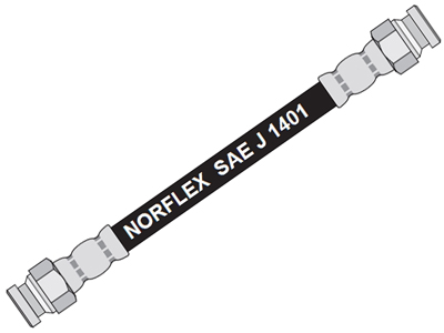 Flex freio t punto 197mm