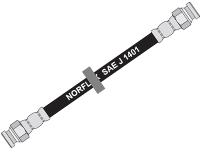 Flex freio t uno 10 235mm