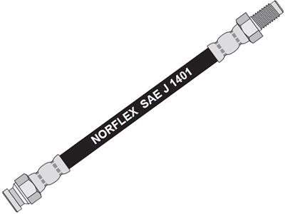 Flex Freio T Palio Weekend 97/ (250mm)