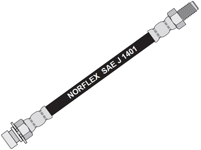 Flex freio d f 350 400 4000 72 95 500mm