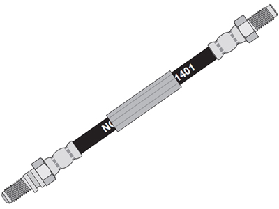 Flex Freio T Fiesta 96/ (370mm)