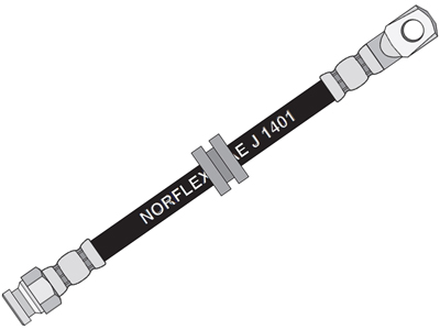 Flex Freio T Tempra/Tipo 92/ (430mm)
