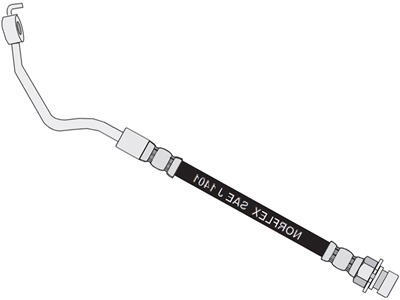 Flex freio d f 4000 96 direito 640mm