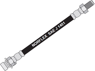 Flex freio t f 4000 96 525mm