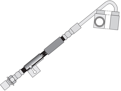 Flex Freio D A/C/D-20 89/92 Esquerdo (625mm)