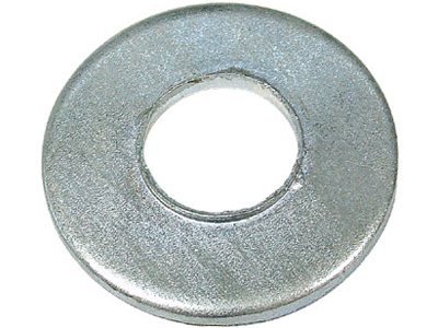 Arruela Lisa Furo 1/4" Polegada Zincada (Unidade)