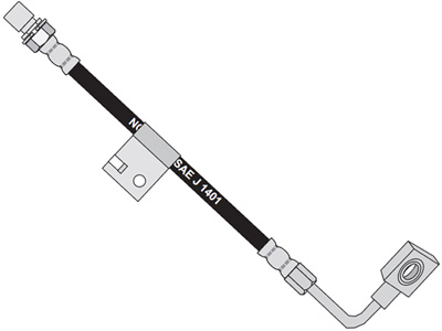Flex Freio D S-10/Blazer 4x2 95/ Esquerdo (585mm)