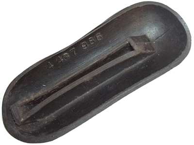 Borracha parachoque fiat 147 dianteiro