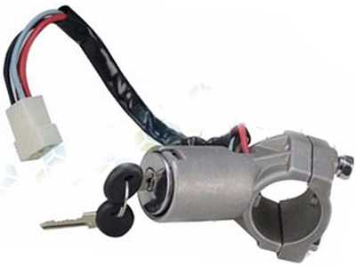 Trava direcao fiat 147 c comutador e cilindro