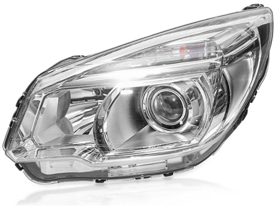 Farol s 10 12 16 le mascara cromada c projetor