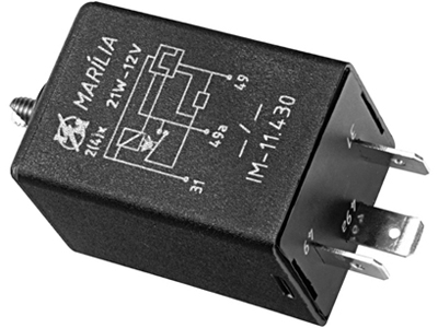 Relé Pisca Corcel/Gol/Opala (12V - 3 Terminais - C/Parafuso)