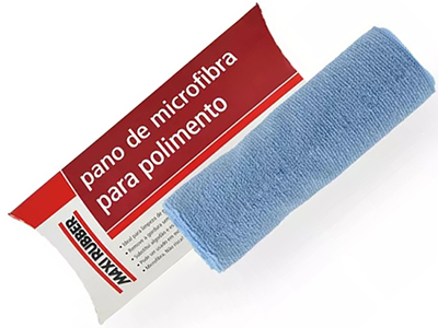 Pano/Flanela Microfibra Para Polimento Azul (40cm x 40cm)