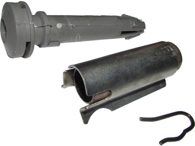 Grampo trava encosto cabeca cinza kit