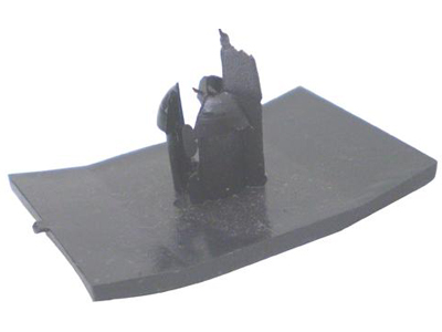 Grampo borrachao parachoque opala chevette