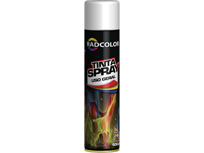 Spray Branco Brilhante (400 Ml - 240 Gramas)