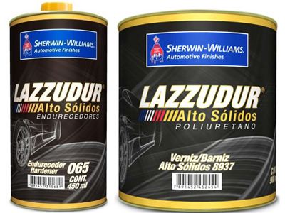 Verniz Alto Sólidos C/Catalisador (900/450 Ml, Lazzuril)