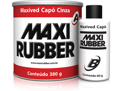 Maxived Capô Cinza C/Catalisador (400 Gramas)
