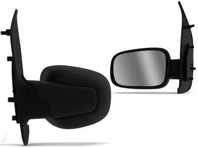 Retrovisor ext uno 10 14 4p le fixo preto