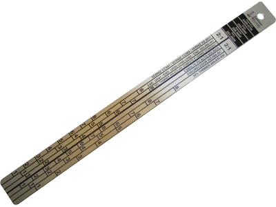 Regua alto solidos aluminio