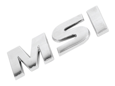 Emblema msi gol voyage polo fox pequeno