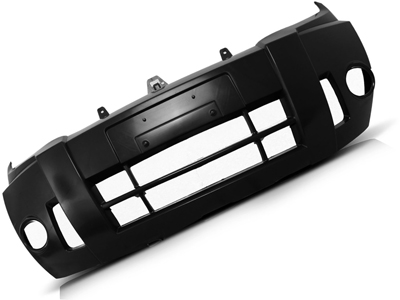 Parachoque Dianteiro Ecosport 08/12 (Preto - C/Milha)