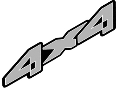 Adesivo 4x4 Ranger (Cinza)